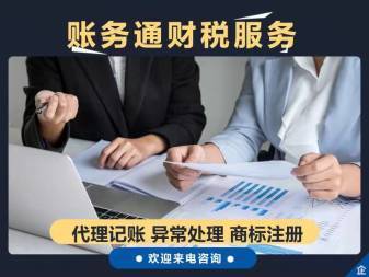 工商注冊 代理記賬財稅服務提供申辦一般納稅人、稅控代辦+票種核定等服務